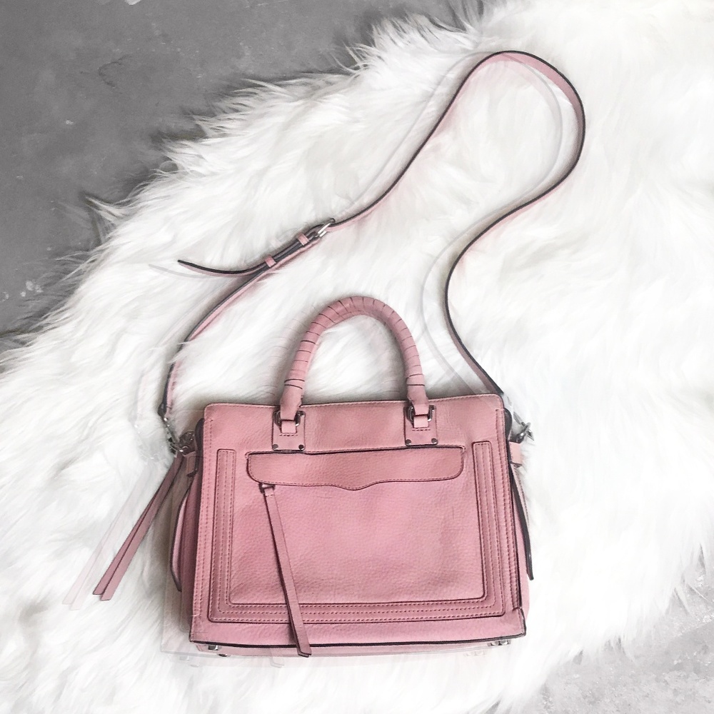 REBECCA MINKOFF CROSSBODY IN PALE PINK